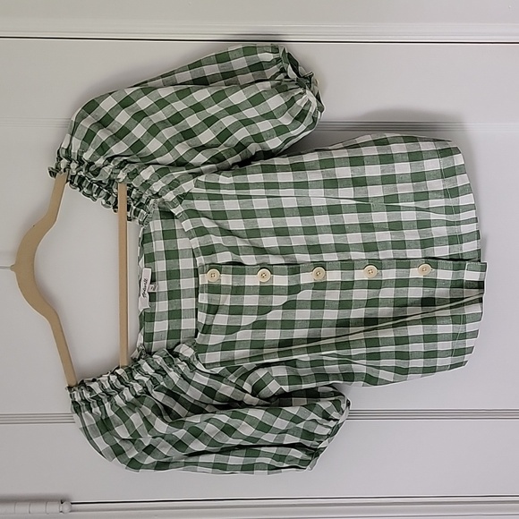 Madewell gingham blouse - Picture 2 of 7